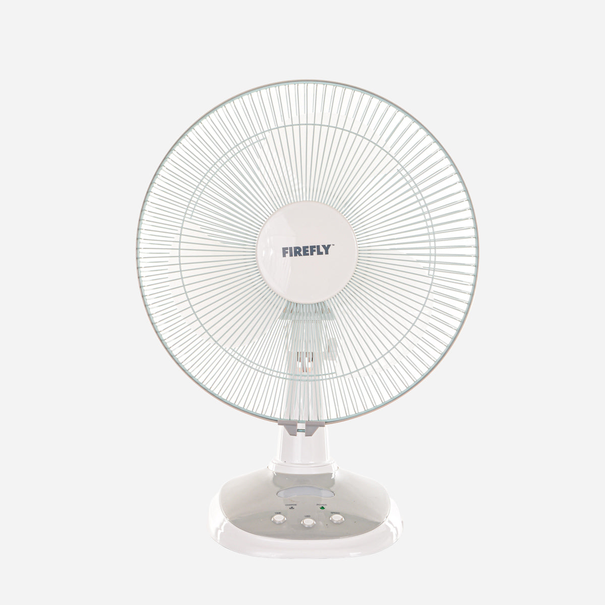 FIREFLY 12" Rechargeable ACDC Fan with Night Light (FEL6112)