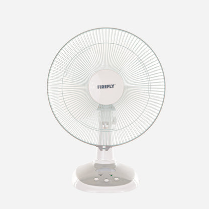FIREFLY 12" Rechargeable ACDC Fan with Night Light (FEL6112)