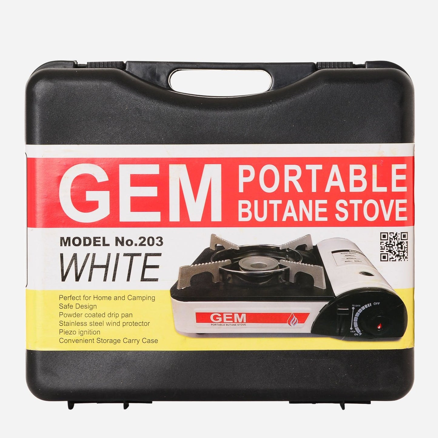 GEM Portable Butaine Stove - White