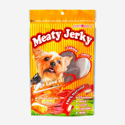 PETPLUS Meat Jerky Chewy Chicken Strips
