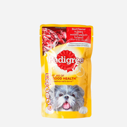 PEDIGREE 130g Beef Chunks Pouch