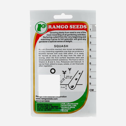 RAMGO Squash Golden Delicious Seeds