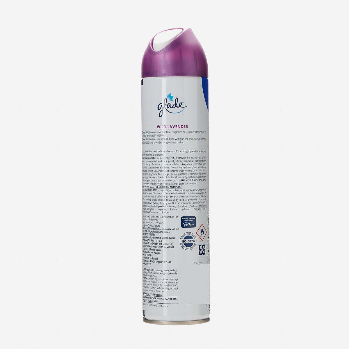 GLADE 320ml Wild Lavander 12/CS
