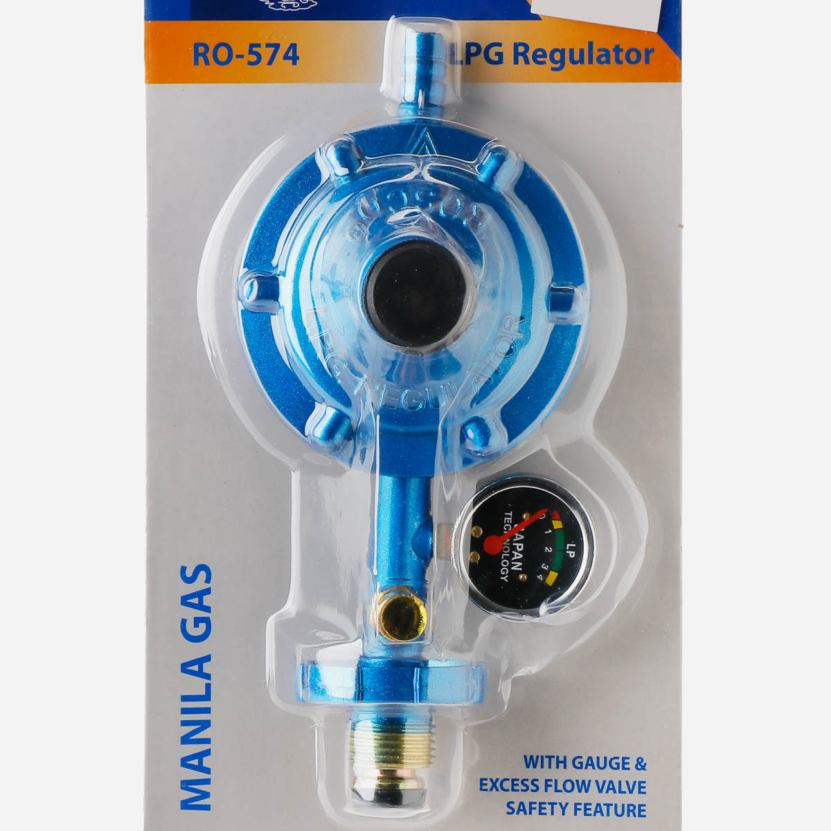 ROSCO Big Manila Gas Regulator with Gauge (RO-574)