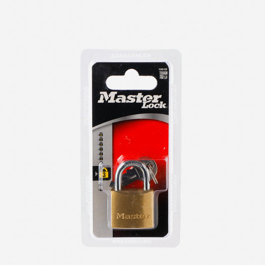 MASTER 30mm Solid Brass Padlock (#130D-1901-D)