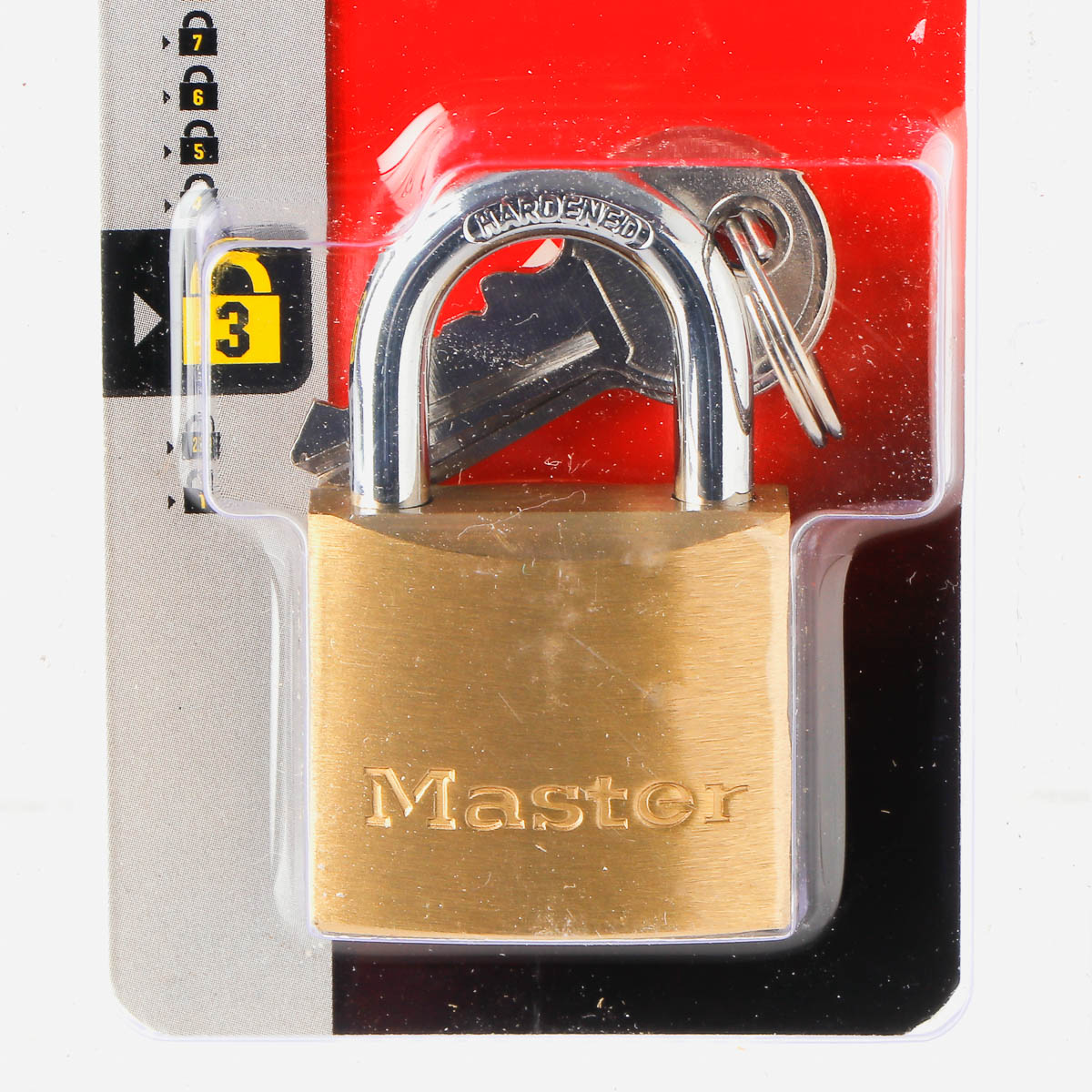 MASTER 30mm Solid Brass Padlock (#130D-1901-D)