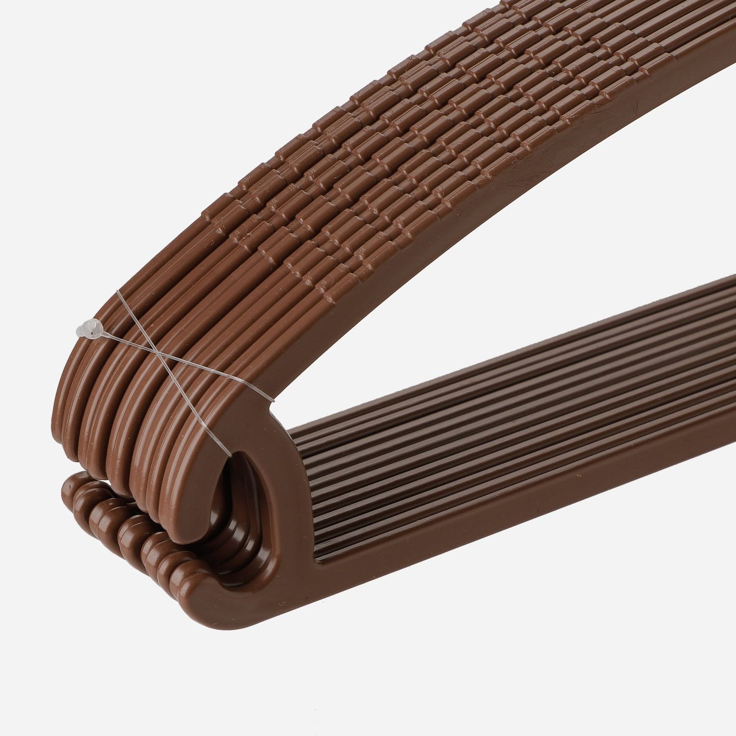 HOMESTYLE Slim Hanger Set - Brown 12pc.