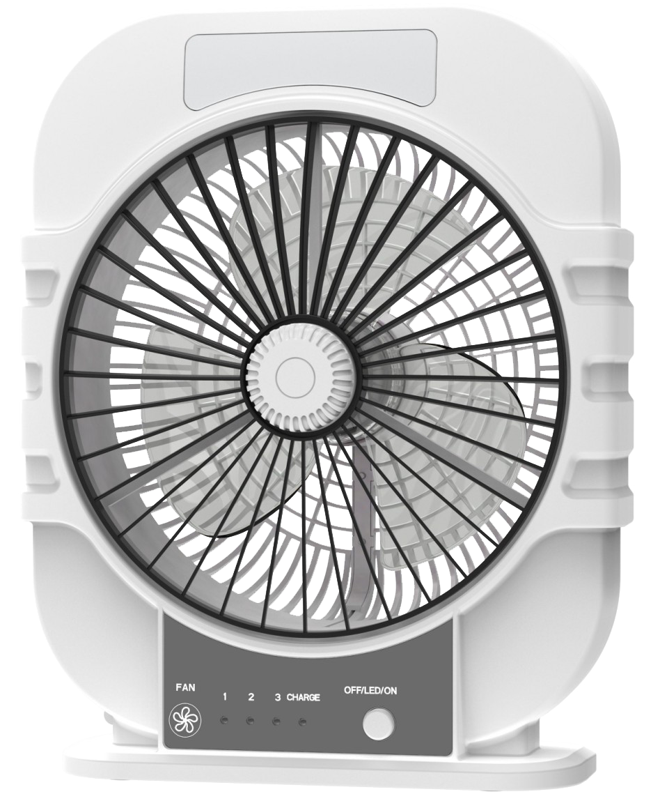 AKARI 5W Oscillating Desk Fan White (ARF-3509W)