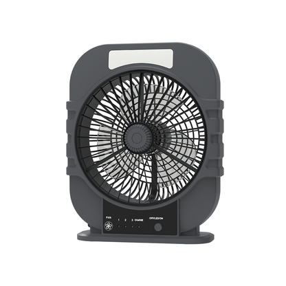 AKARI 5W Oscillating Desk Fan Dark Gray (ARF-3509G)