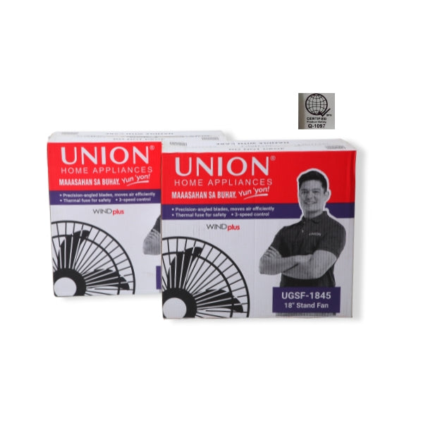 UNION 18" Stand Fan Set of 2 7BB (UGSF-1845SL)