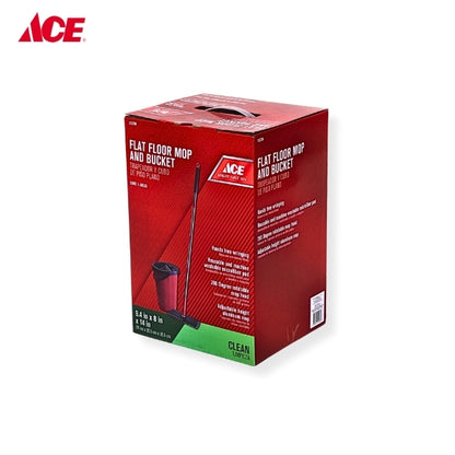 ACE Flat Floor Mop and Bucket (#1032386)