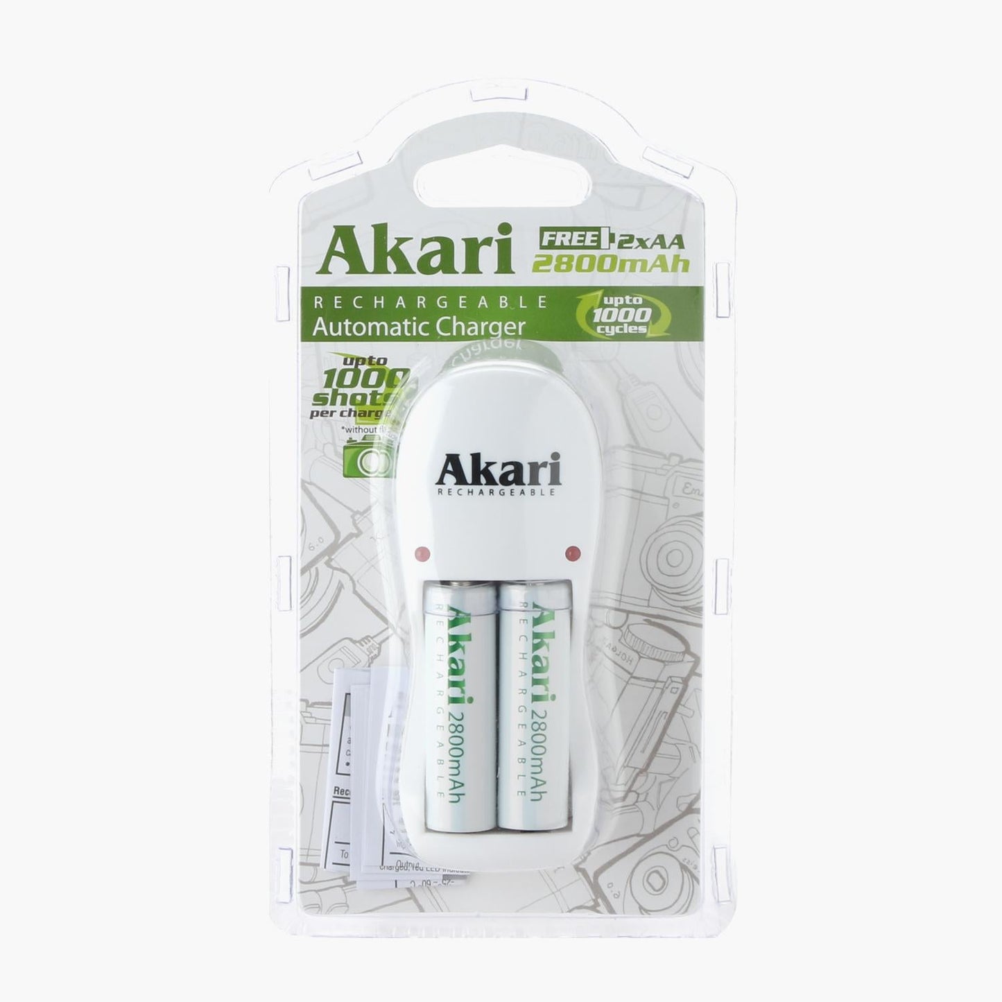 AKARI Rechargeable Automatic Charger (ARBC-803)