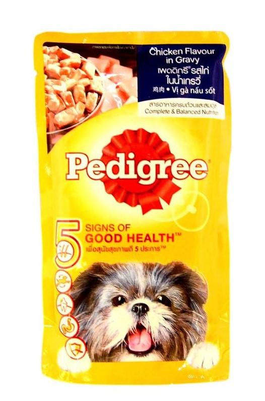 PEDIGREE 130g Pouch Chicken Chunks
