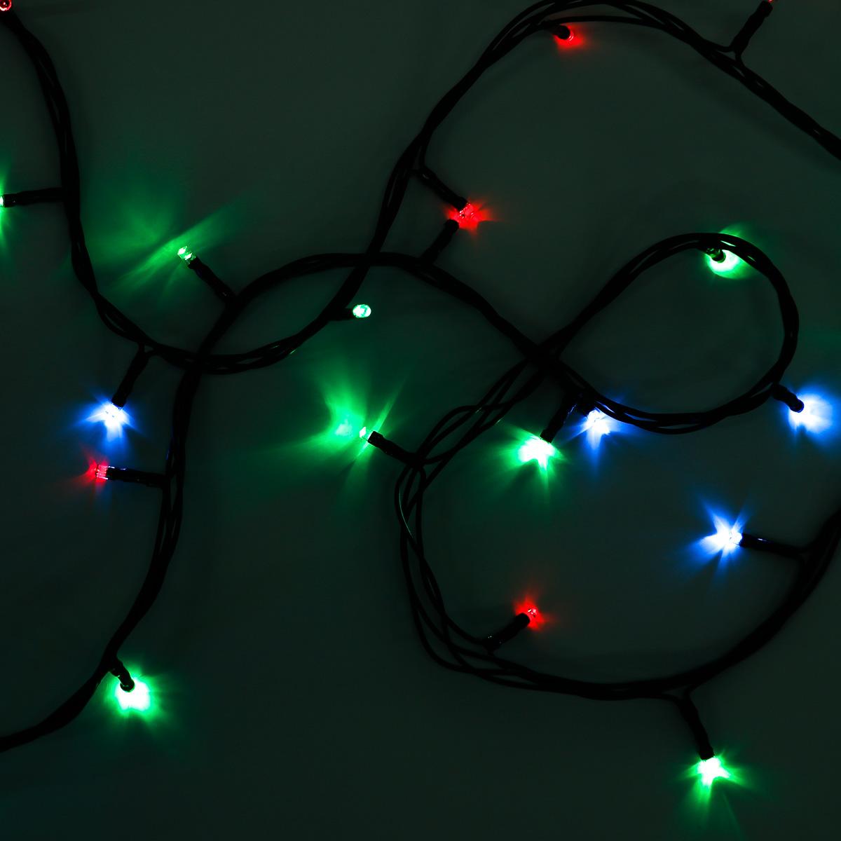 YULETIDE FANTASY 14m 200 Strobe LED Christmas Lights - Multicolored