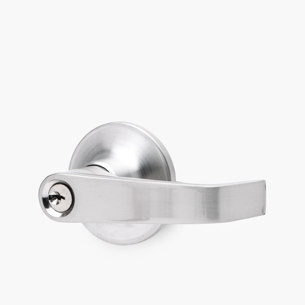 SOBO Front and Back Lever Door Lock (Satin Nickel)
