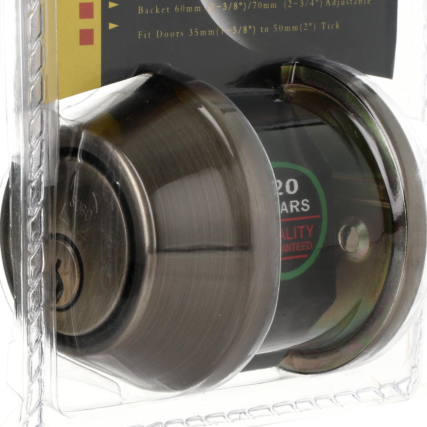 SOBO Stainless Steel Single Cylinder Deadbolt Lock