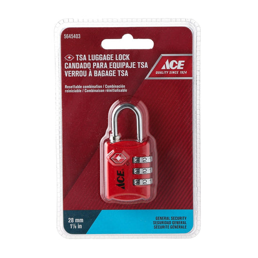 ACE 28mm TSA Luggage Lock