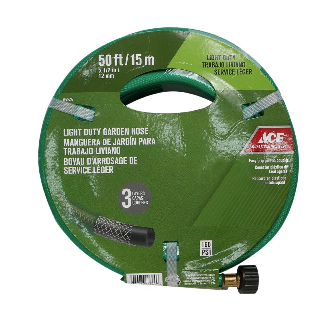ACE Light Duty Garden Hose 50ft. x 1/2in.