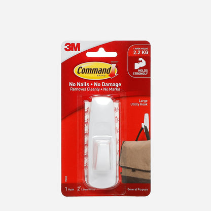 3M Command Large Utility Hook – White