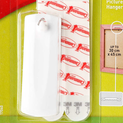 3M Command Large Sawtooth Picture Hanger – White