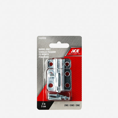 ACE Barrel Bolt Zinc Alloy