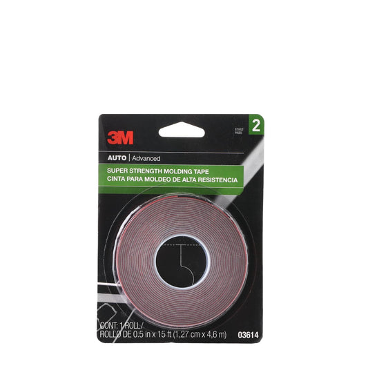 3M Super Strength Molding Tape 1.27cm x 4.6m