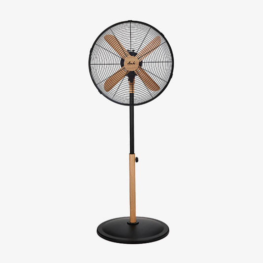 ASAHI 16in.  Wood Stand Fan - Black (XF6077)
