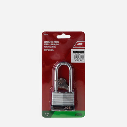 ACE LAMINATED PADLOCK 50MM (2") LONG SH