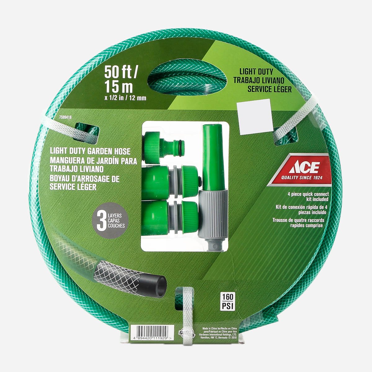 ACE 50ft. Light Duty Garden Hose