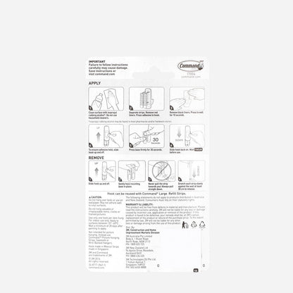 3M Command Jumbo Utility Hook – White