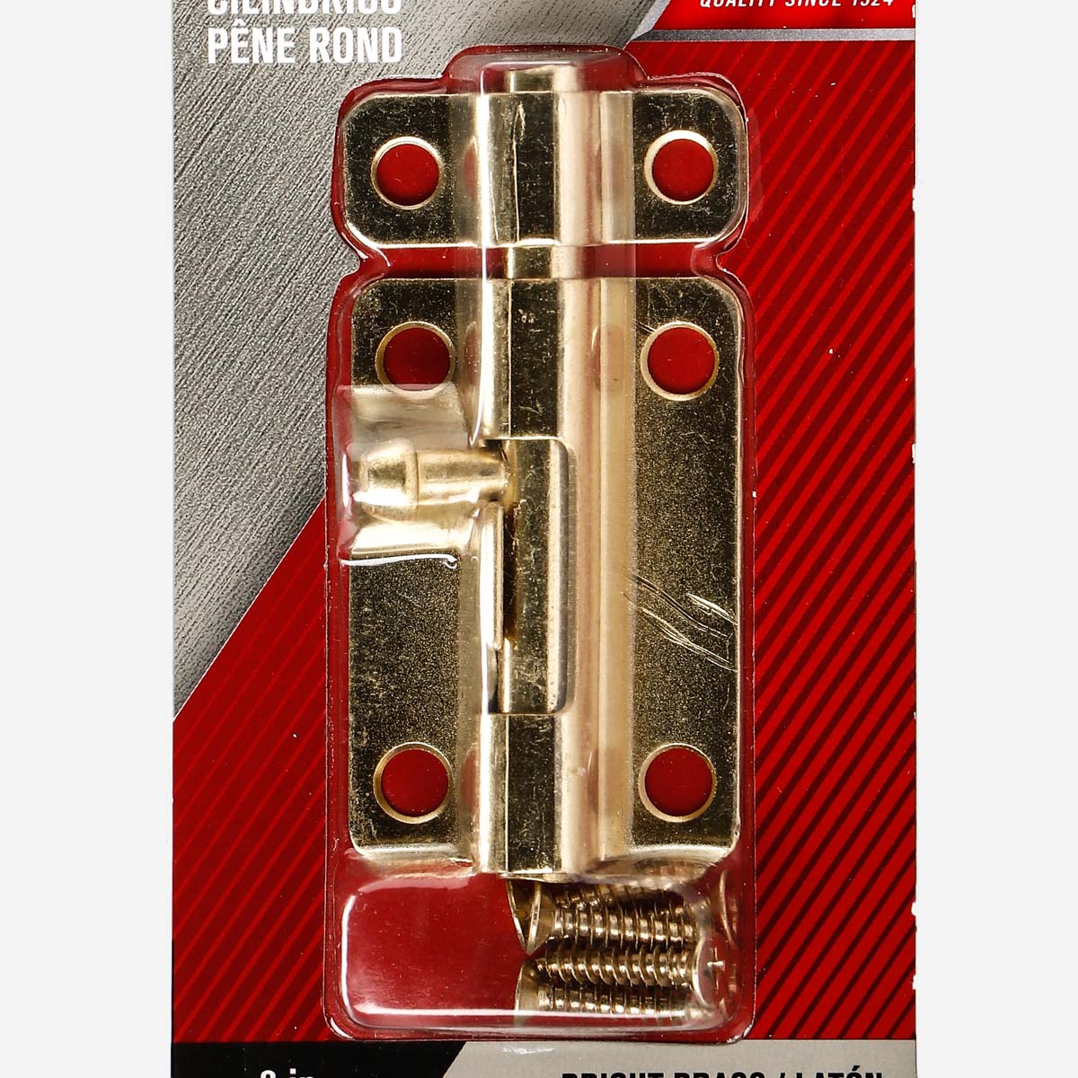 ACE 3" Barrel Bolt – Bright Brass