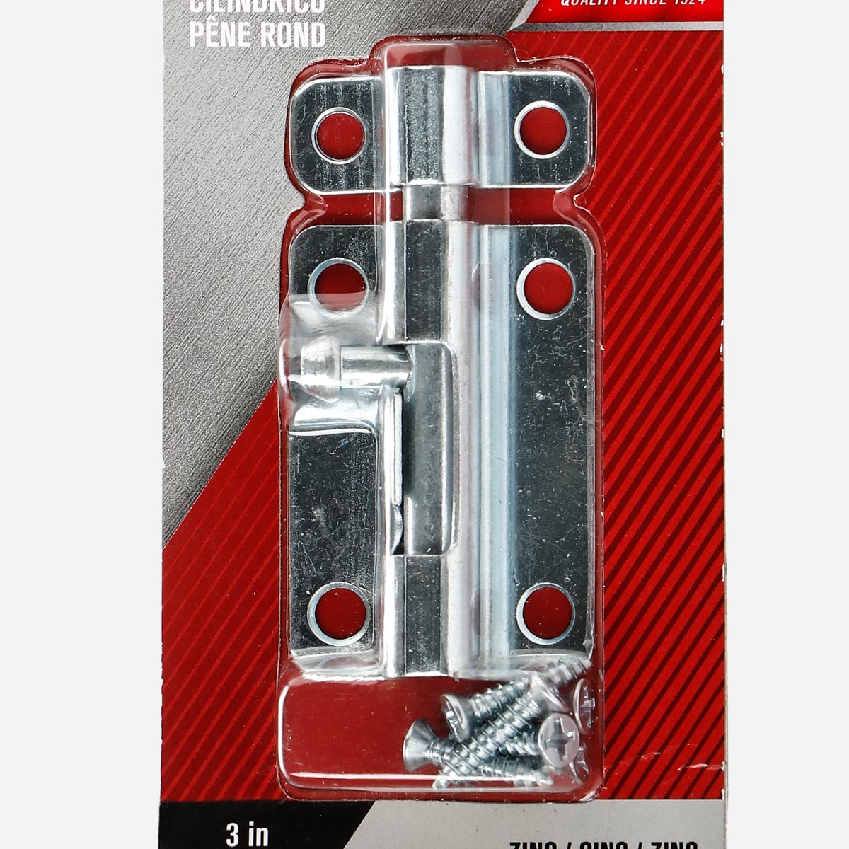 ACE 3" Barrel Bolt (Zinc)