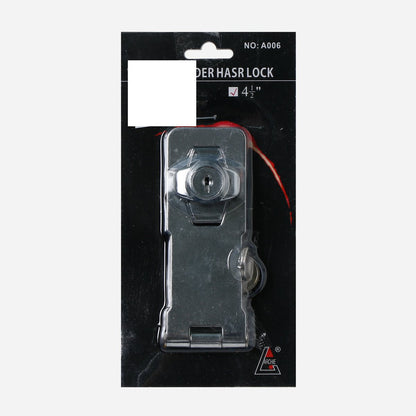 ARCHIE Key Cylinder Hasp Lock 4 1/2