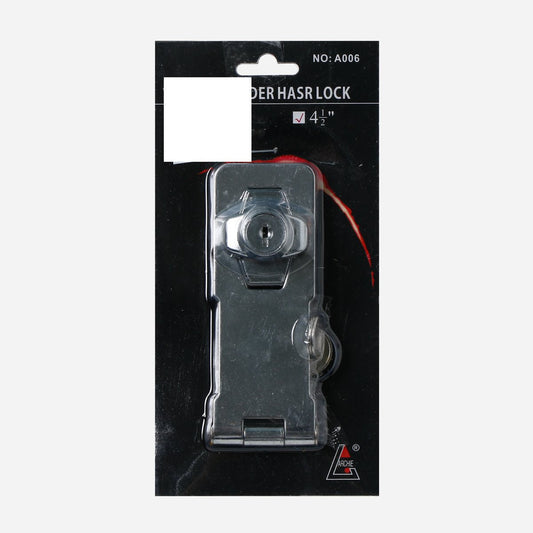 ARCHIE Key Cylinder Hasp Lock 4 1/2