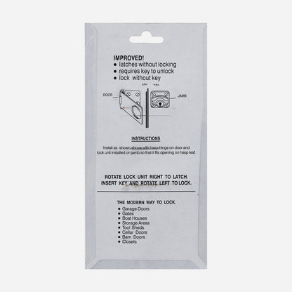 ARCHIE Key Cylinder Hasp Lock 4 1/2