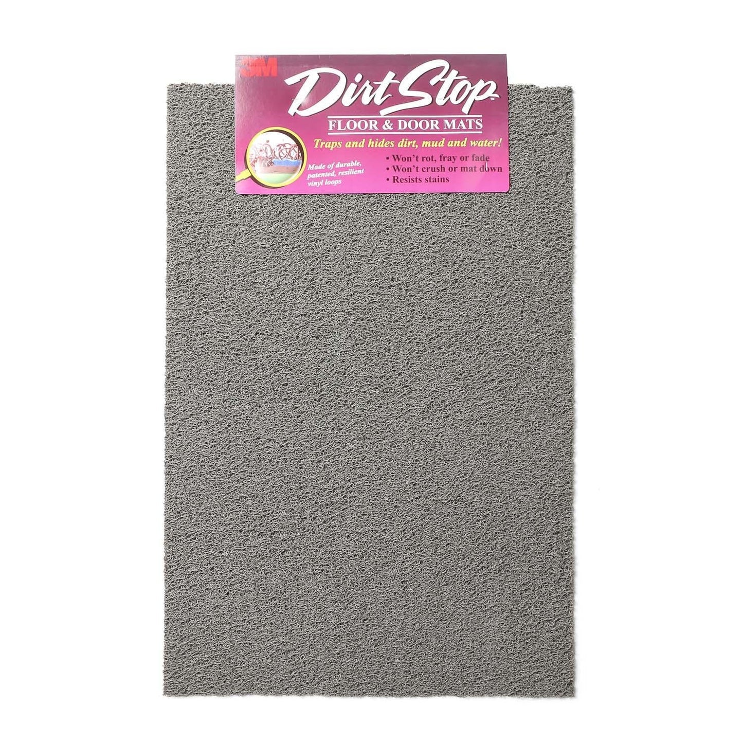 3M Dirt Stop Floor Mat 61x91cm - Grey