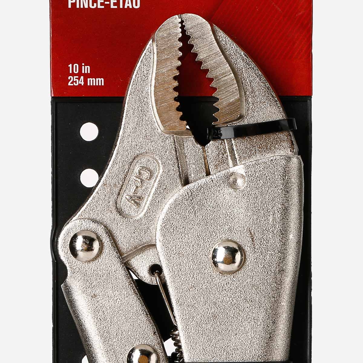 ACE Locking Pliers 10" Steel Grip Handle