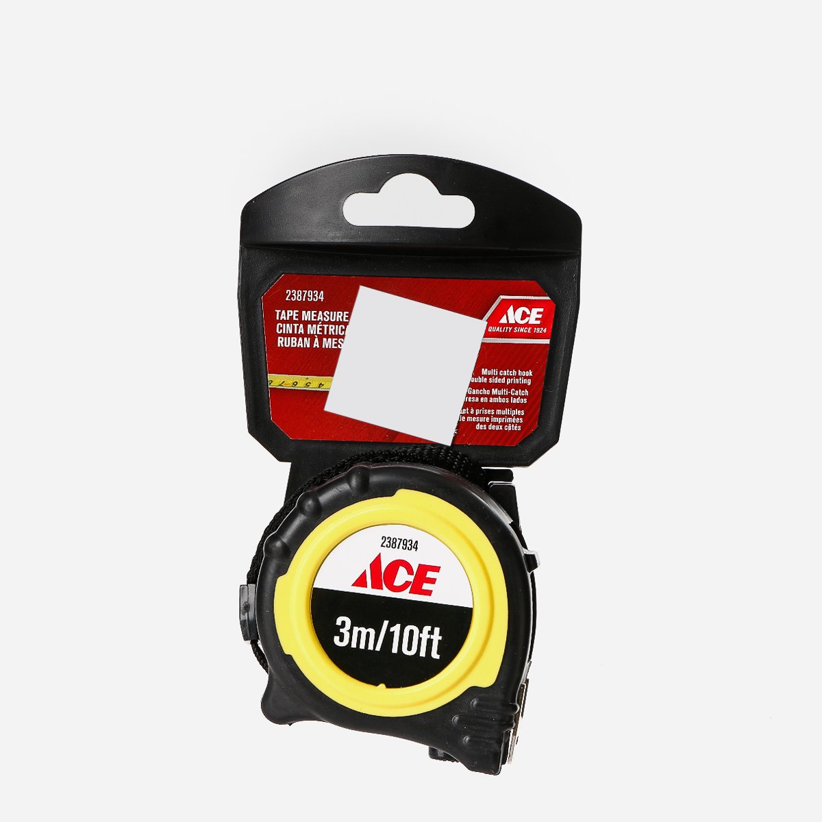 ACE 3m Tape Measure 2Position Stop