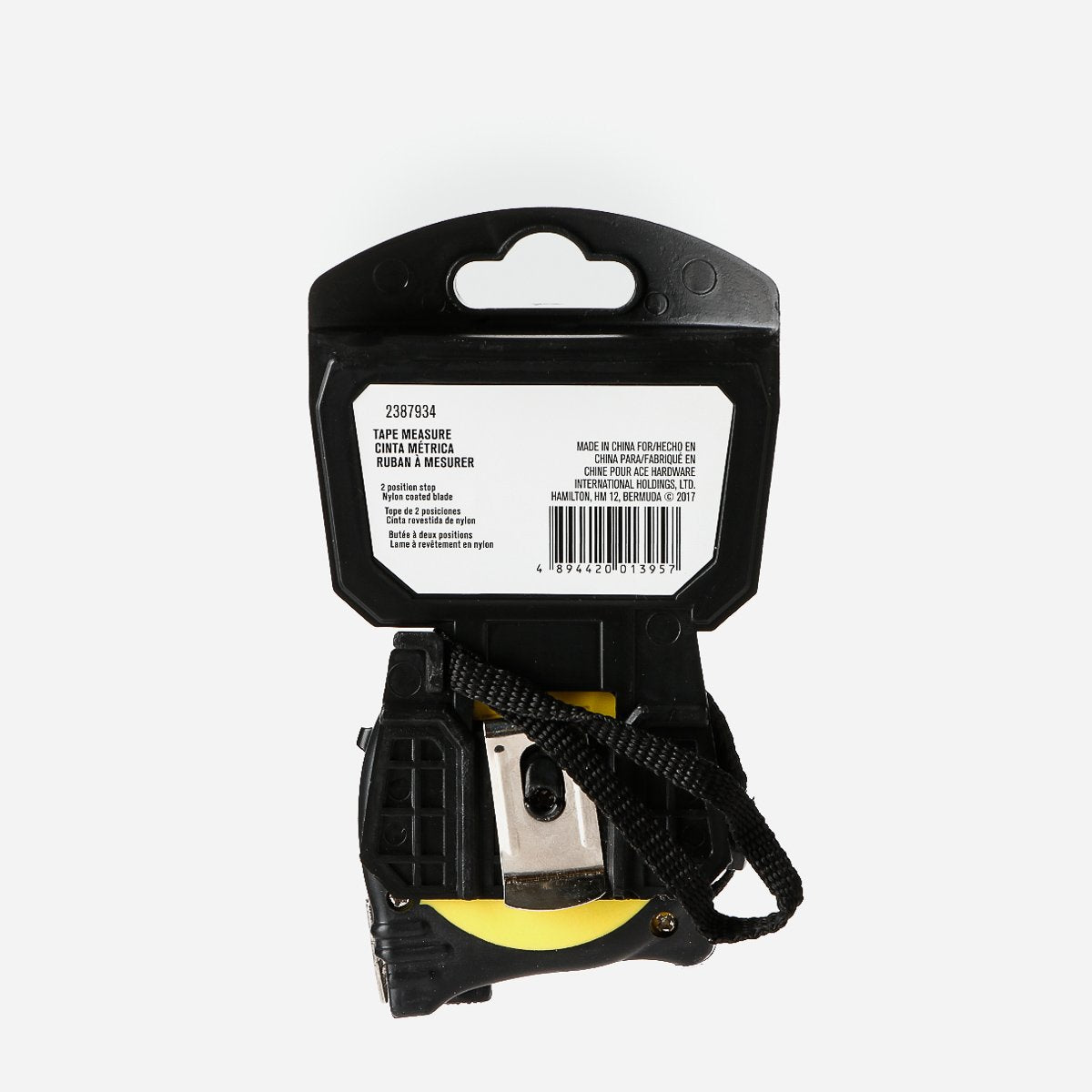 ACE 3m Tape Measure 2Position Stop