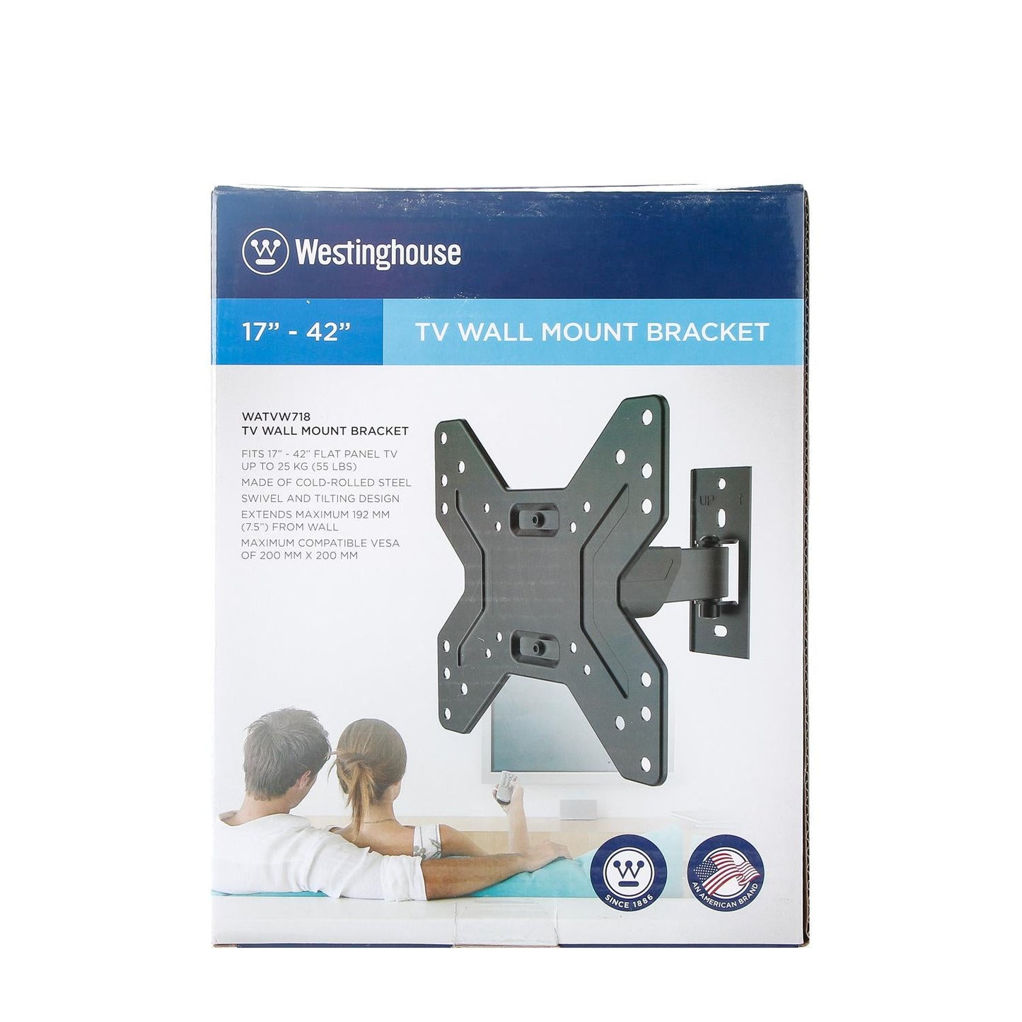 WESTINGHOUSE 17-42" TV Wall Mount Bracket (WATVW718)