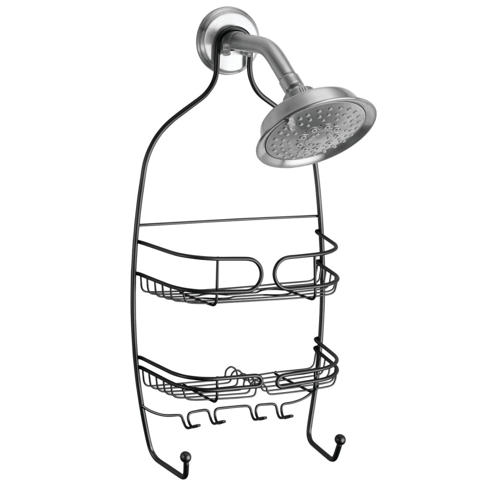 INTERDESIGN Shower Caddy - Black (ID27917ES)