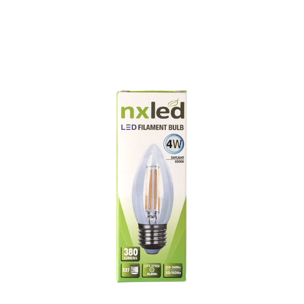 NXLED LED Filament Candle Bulb (ANX-FIL27C4DL)