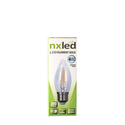 NXLED LED Filament Candle Bulb (ANX-FIL27C4DL)