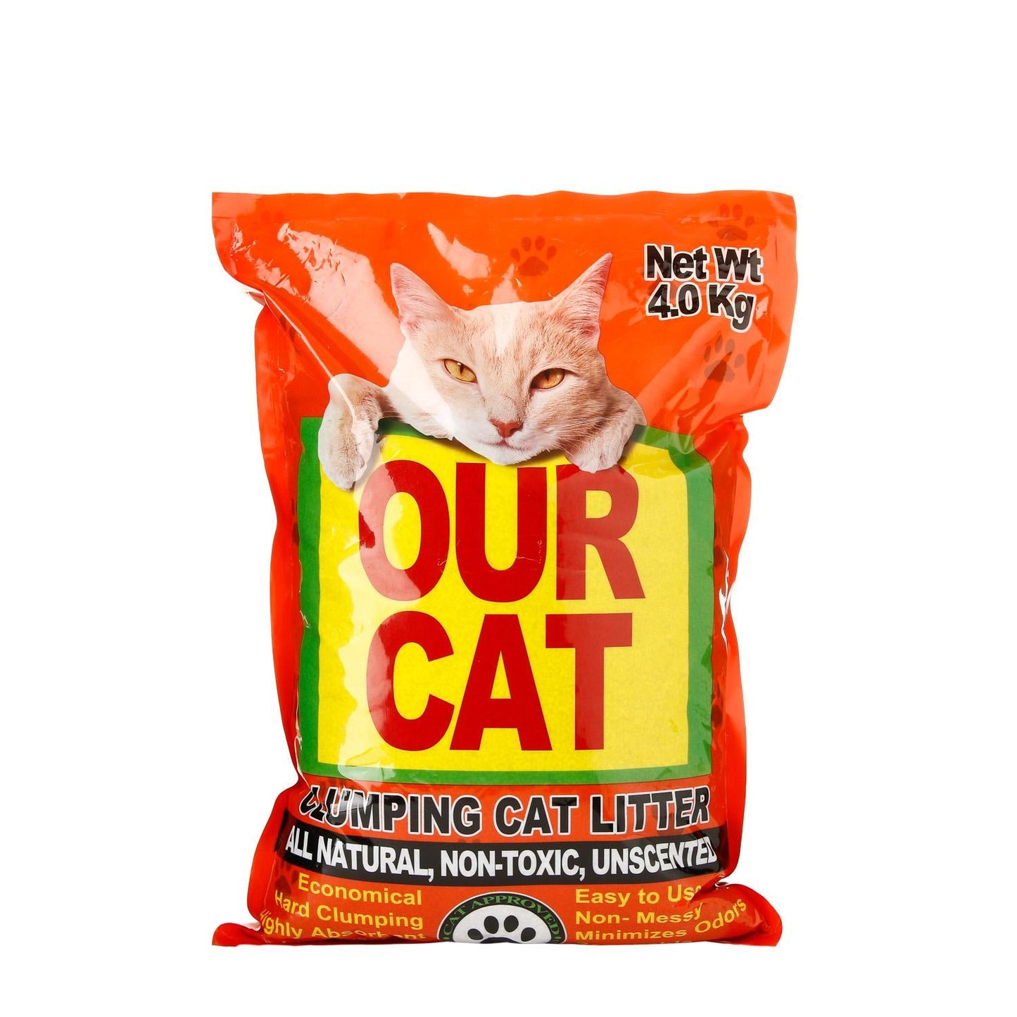 OUR CAT 4kg Clumping Cat Litter