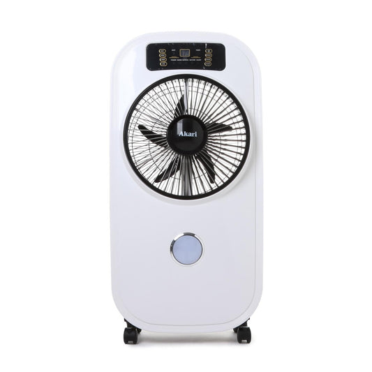 AKARI 12" Slim Rechargeable Mist Fan with Fragrance (ARMF-12F)