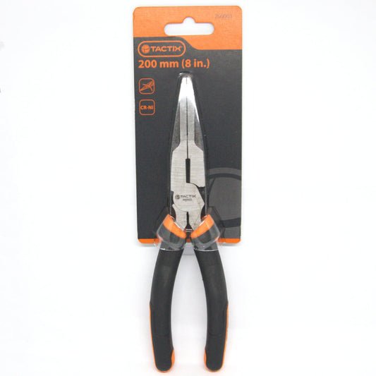 TACTIX 200mm Long Nose Pliers