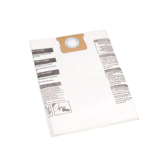 SHOPVAC Collection Filter Bag - For Vacuum Cleaner - Shopvac Micro 16 (SV906)