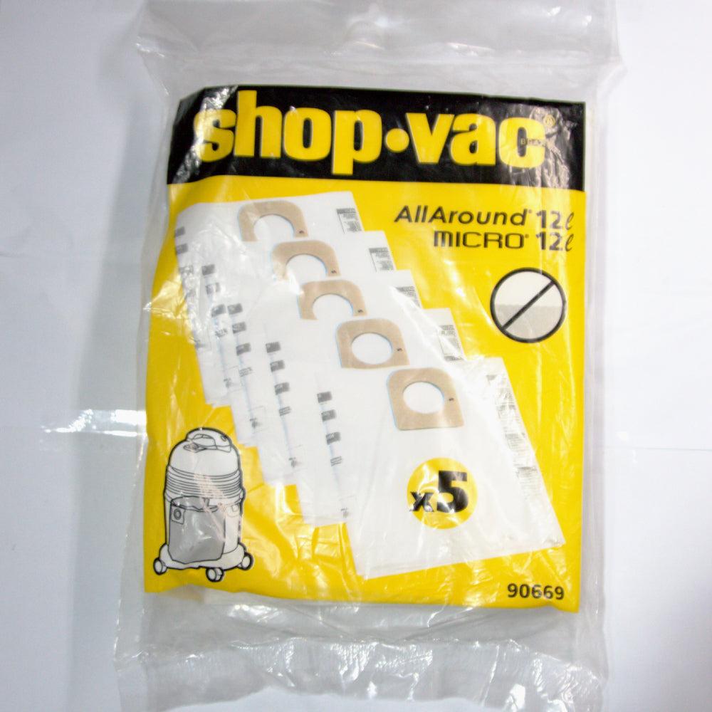 Shopvac SV906 5-Pc All-Around Collection Bag (For Vacuum Cleaner)