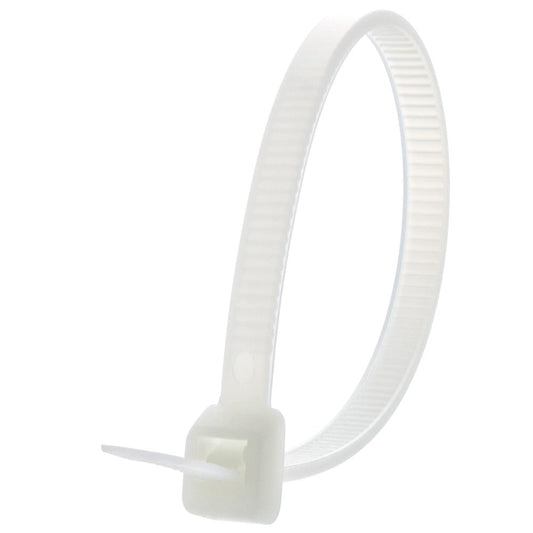 KL & LING 4" Cable Tie - Natural Color (50pcs.)