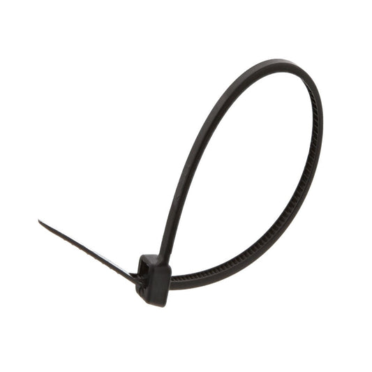 KL & LING 8" Cable Tie - Black (50 pcs.)